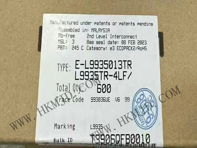 現(xiàn)貨供應 ST L9935013TR 二相步進電機驅(qū)動器（SPI控制，1.2A輸出）