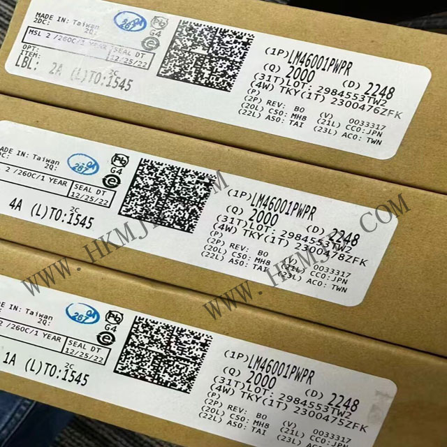 【技術(shù)資料】（TI）LM46001PWPR 3.5 至 60V、1A 同步降壓轉(zhuǎn)換器