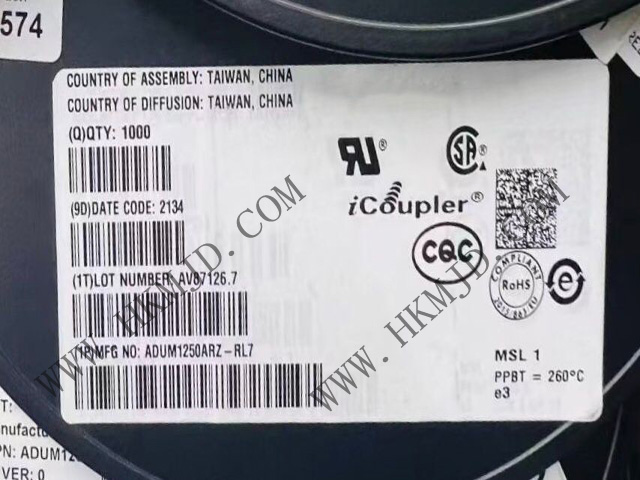 ADI ADUM1250ARZ 熱插拔雙向I2C隔離器——明佳達(dá)電子供應(yīng)